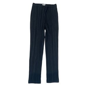 Issey Miyake Black Pleated Trousers